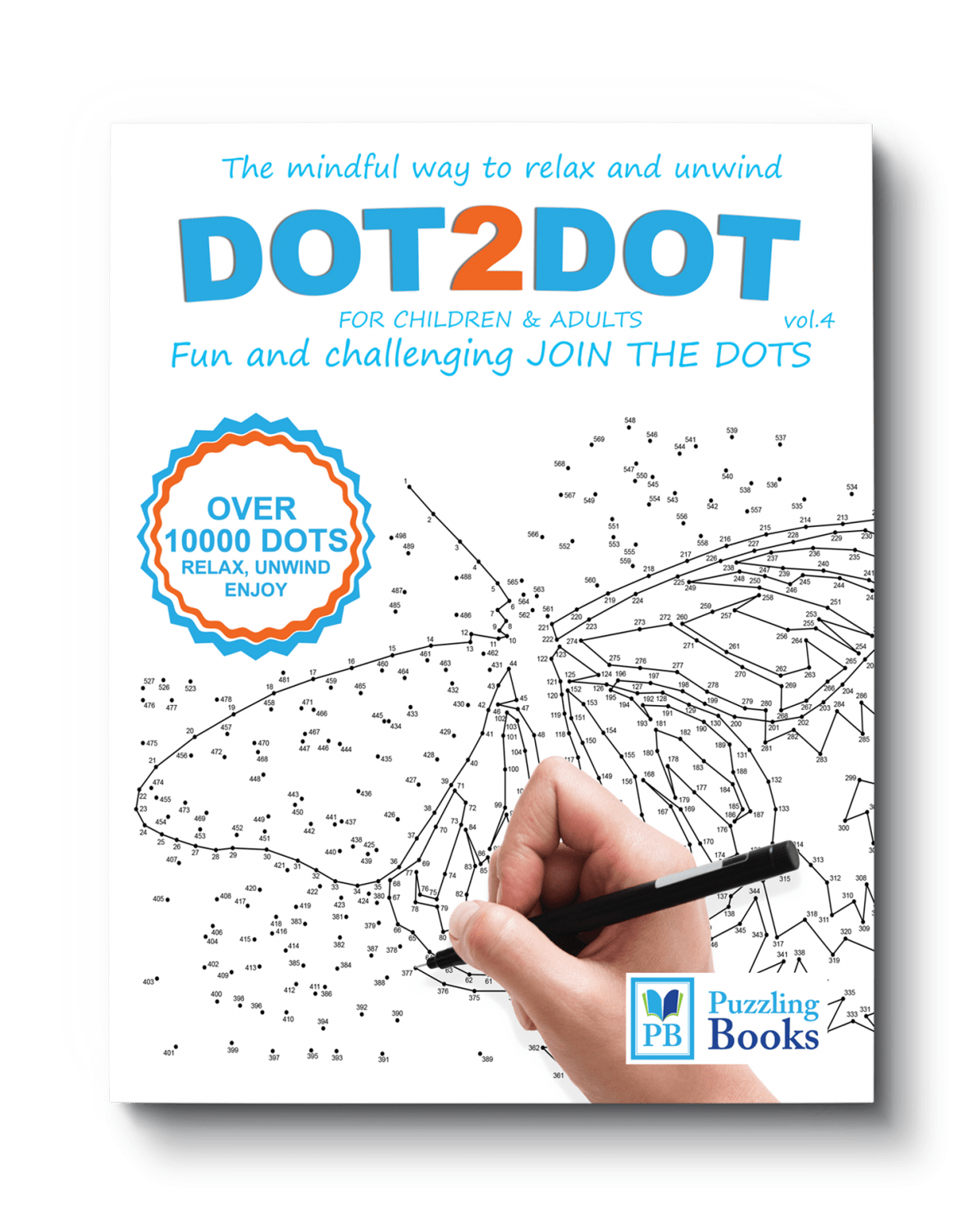 Dot to Dot Books for Adults Volume One Puzzling Books