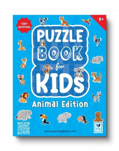 Puzzle Book for Kids - Animal Edition